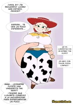 Hay un Amigo Dentro de Jessie - Jopuari Cómic porno Hay un Amigo Dentro de Jessie - Jopuari en español