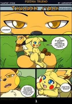 Thunder Stone (Pokemon) - Kuroodod Cómic porno Thunder Stone (Pokemon) - Kuroodod en español