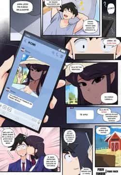 ¡EL TRABAJO A TIEMPO PARCIAL DE KOMI! - Fake Face Cómic porno ¡EL TRABAJO A TIEMPO PARCIAL DE KOMI! - Fake Face en español